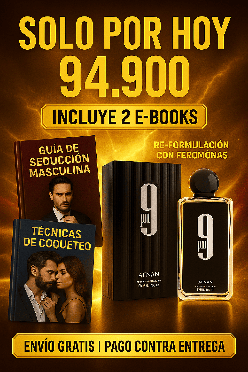 AFNAN 9PM™ 100ML CON CAJA