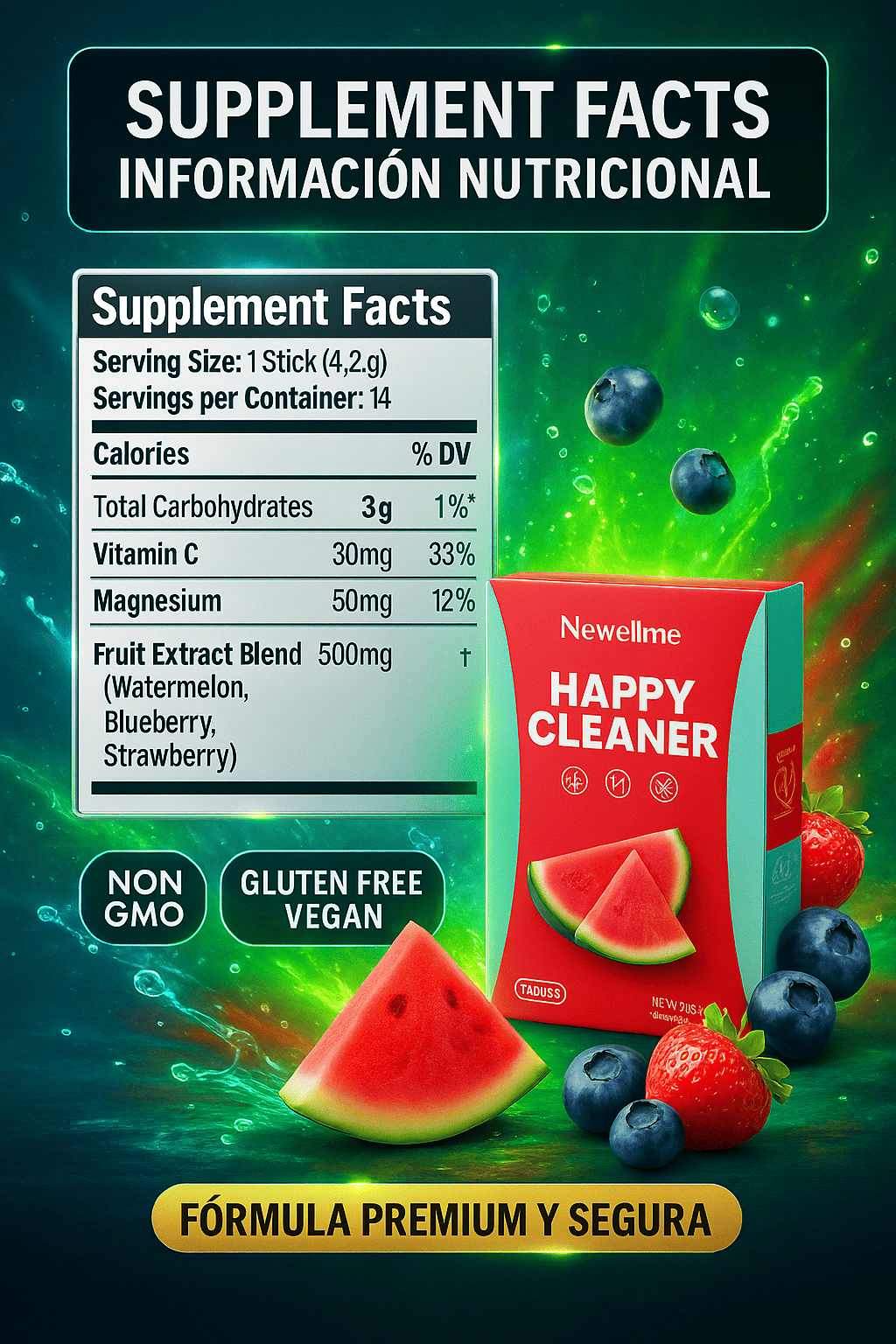 Newellme HappyCleaner™️ – Detox Natural